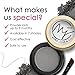 Soft Charcoal Eyebrow Powder – Long-Lasting, Waterproof, Smudge-Proof Brow Powder for Natural, Defined Brows – Vegan & Cruelty-Free Eyebrow Makeup by Marie-José