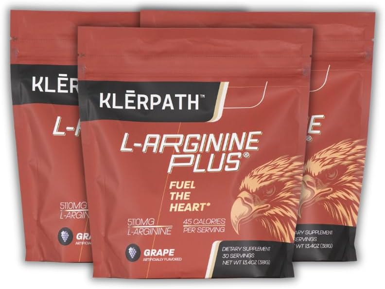L-arginine Plus ® - The Most Effective L-arginine Product on the Market with 5110mg L-arginine & 1010mg L-citrulline - Buy 3 and SAVE (Net Wt 13.4OZ)