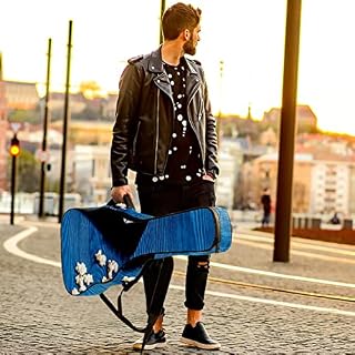 Housse de sac de guitare épaisse avec rembourrage en éponge imperméable pour guitare acoustique électrique basse… - Les Beatles, Paul McCartney, John Lennon, RIngo Starr, George Harrison Housse de sac de guitare épaisse avec rembourrage en éponge imperméable pour guitare acoustique électrique basse… – Image 6