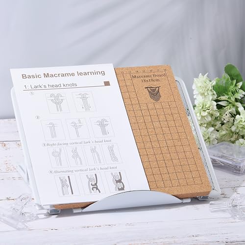 Création de nœuds simplifiée grâce à la planche macramé avec support
