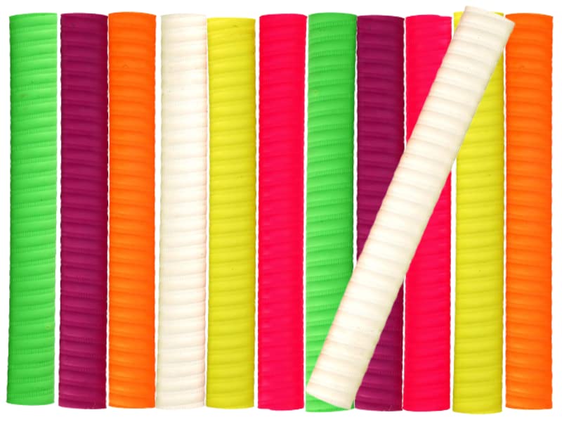 Pro Game Ribz Comfortable fit Cricket Bat Rubber Grips For Better Shock Absorption Ultra Tacky Built Ideal for Full Size Short Handle (Pack of 12) (B0C3RH49HD) Amazon Price History, Amazon Price Tracker