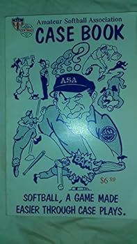 Paperback AMATEUR SOFTBALL AASOC. UMPIRE CASE BOOK
