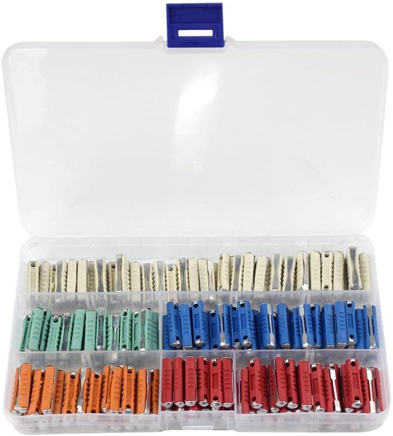200 piezas fusibles automotrices con caja de almacenamiento miniatura 1