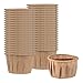 Restaurantware-Sustain 1.5 Ounce Portion Cups, 100 Disposable Condiment Cups - Compostable, Versatile, Kraft Paper Sample Food Cups, Stylish, For Serving Dips, Jams, Sauces, Nuts, And More