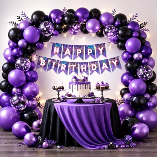 Image of Wanna Party Korean Pop Band Theme Birthday Banner - Korean Pop Party Decoration Banner for Kids, Teens & Fans | Stylish Birthday Backdrop for Celebration Party Supplies