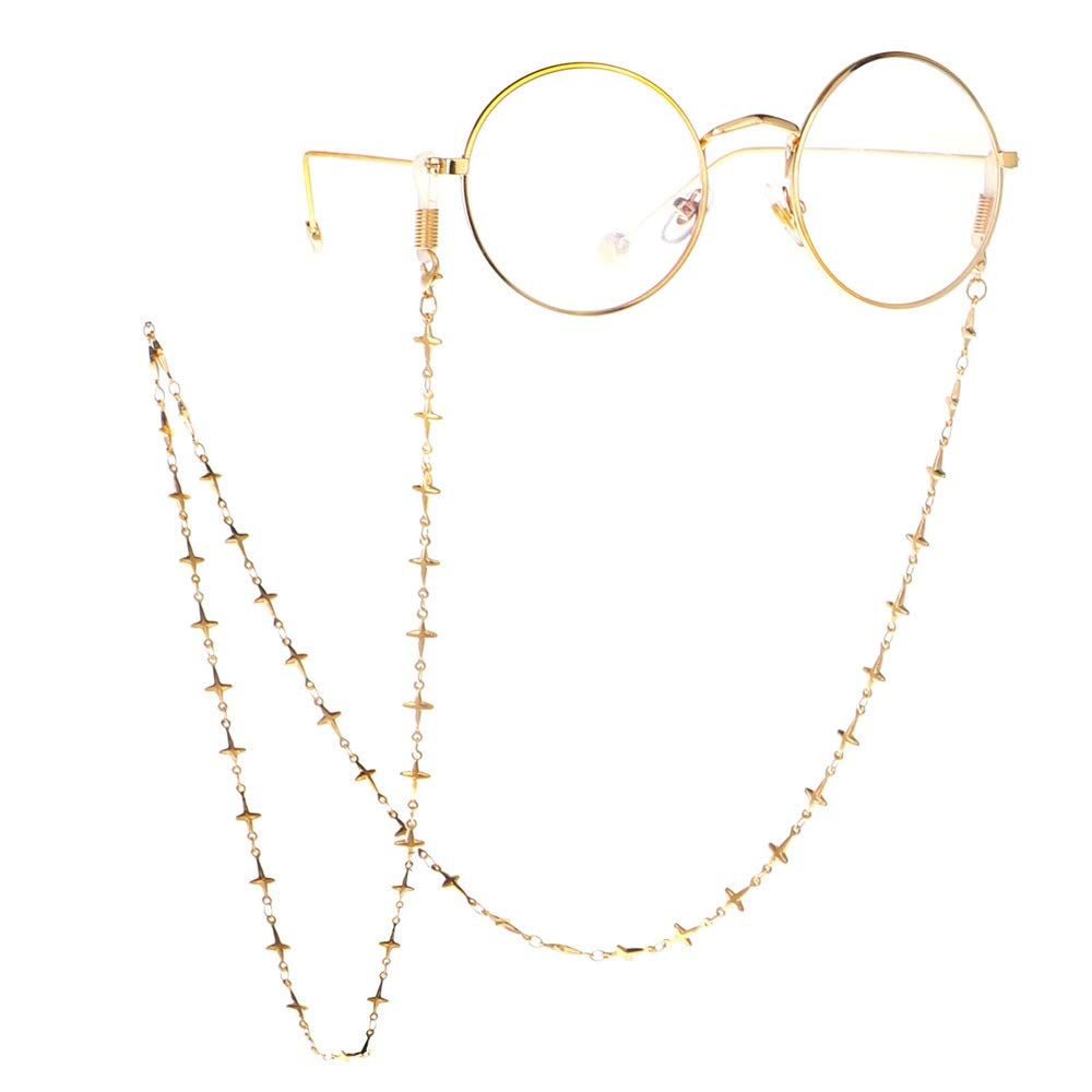 Sonnenbrillen-Kette, Brillenband, Vintage Kette Seil Damen Brillenkette Brille mit Ausschnitt Seil Brillenkette