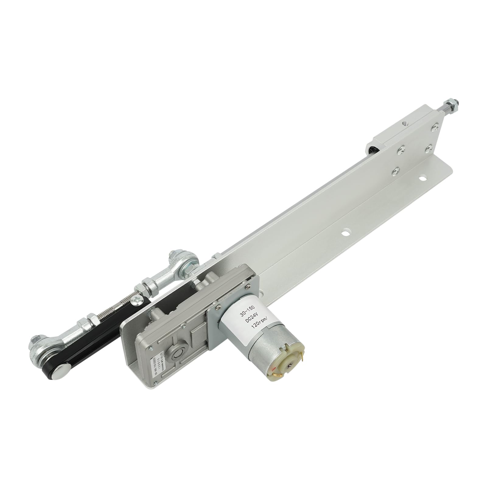Linearantrieb, DC24V 120RPM Elektromotor Linear Actuator 3-15cm Hubkolben Linearaktuator mit Drehzahlregler, Einstellbarer Teleskop Motor, Hubkolbenmotor für Rüttler/Schwingsieb