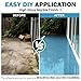 Epoxy Colored Sand Floor Paint for Concrete (420 Fl Oz),Self-leveling Epoxy Floor Paint - Easy Pour & Roll Application to Waterproof & Renew Garage,Porch,Basements,Patios,Outdoor(Navy Grip,Net Content 20KG)