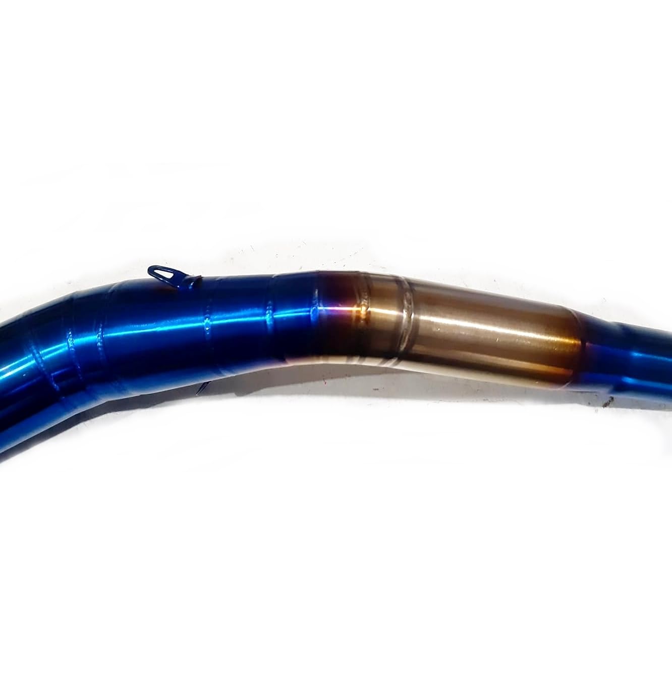 Amazon | YZF-R15 V1.V2 焼き色 ブルーエキゾーストパイプ フルエキ化