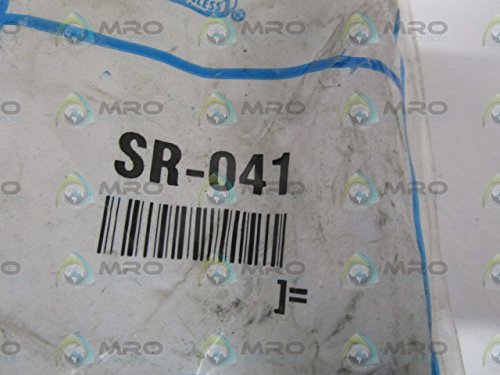 BIMBA SR-041 1" Stroke, 3/4" BORE, Front Nose MOUNTING, Pneumatic AIR Cylinder, Single-Acting, SR Series, Stainless Steel 303 Rod