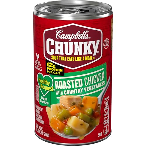 Image of Campbell's Chunky Healthy Request Chicken with Vegetables Soup, 18.6 Oz