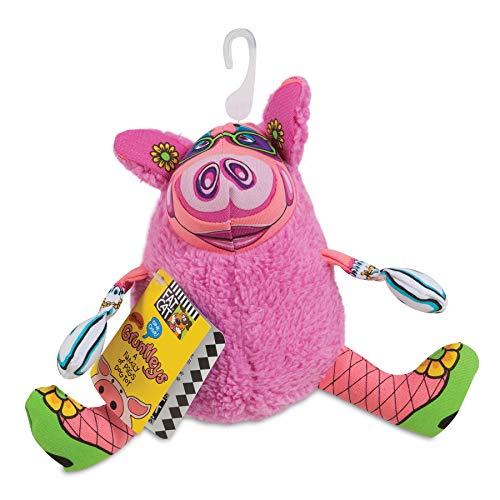 Brinquedo Fatcat Gruntleys Mini Rosa para Cães Fatcat para Cães, Rosa