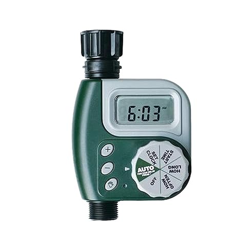 WorldCare 1Pcs Automatic Garden Lcd Screen Irrigation Controller Water Timer