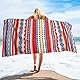 LUROON Strandtuch 180 x 90cm Extra Große Handtuch Strand Badetuch Frottee Leichtes Camping Reisetuch Super Weiches Sport