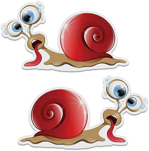 Biomar Labs 2 X PVC Autocollant Stickers Voiture Auto Moto