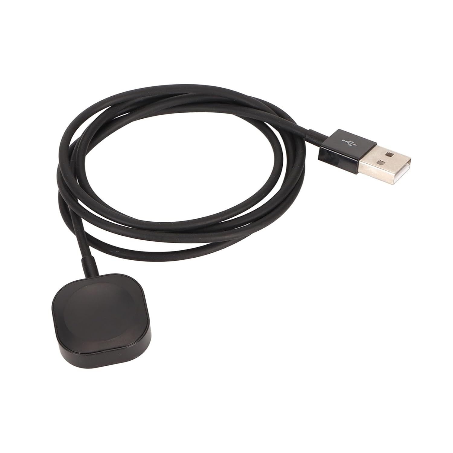 Magnetic Wireless Charging Cord forWatch, Portable and Travel Friendly (Black)