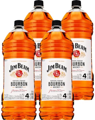 [SUNTORY'S WHISKY] Jim Beam バーボンウイスキー ジムビーム [ ウイスキー アメリカ 4000ml×4本 ] (B0CVN35JP1) Amazon価格推移・価格追跡