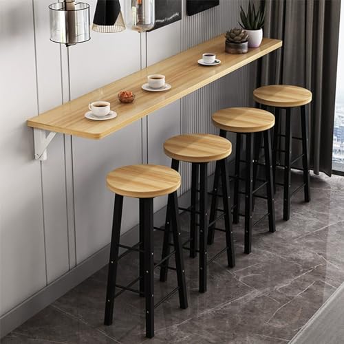 Mesa de comedor plegable de pared para cocina.