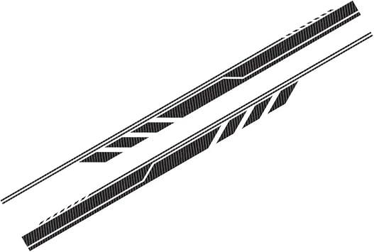 car Decal,Brand Sticker for Car Mitsubishi Lancer Evolution Outlander ASX Ralliart, 2Pcs Car Side Door Sticker Stripe Graphics Decal