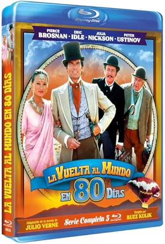 Around the World in 80 Days Blu Ray Complete Serie Box Set 3 Disc