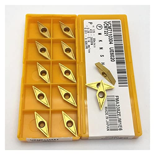Herramienta de torneado Carbide VCMT110304 VP15TF 10 piezas miniatura 1