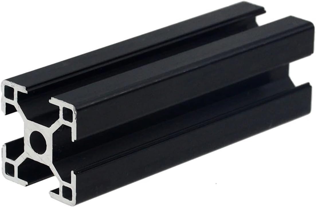 1 Piece Black 3030 European Standard Anodized Aluminum Extrusion 100-800mm Length Linear Guide(650mm)