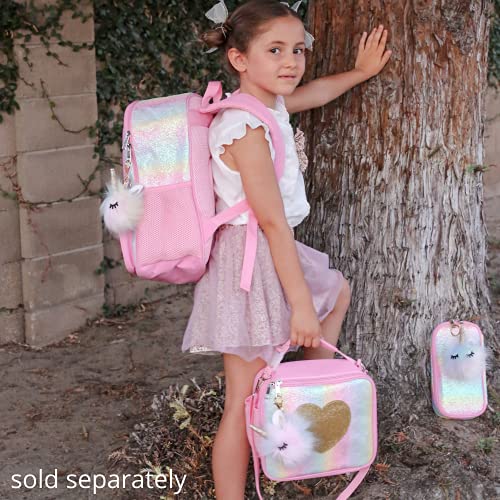 Jojookids Lunch Box Insulated - Easy To Clean And Safe To Use Kids Lunch Bag For Girls Glitter Rainbow Thermal Soft Perfect For Packing Hot Or Cold Snacks For School And Travel #TOP6