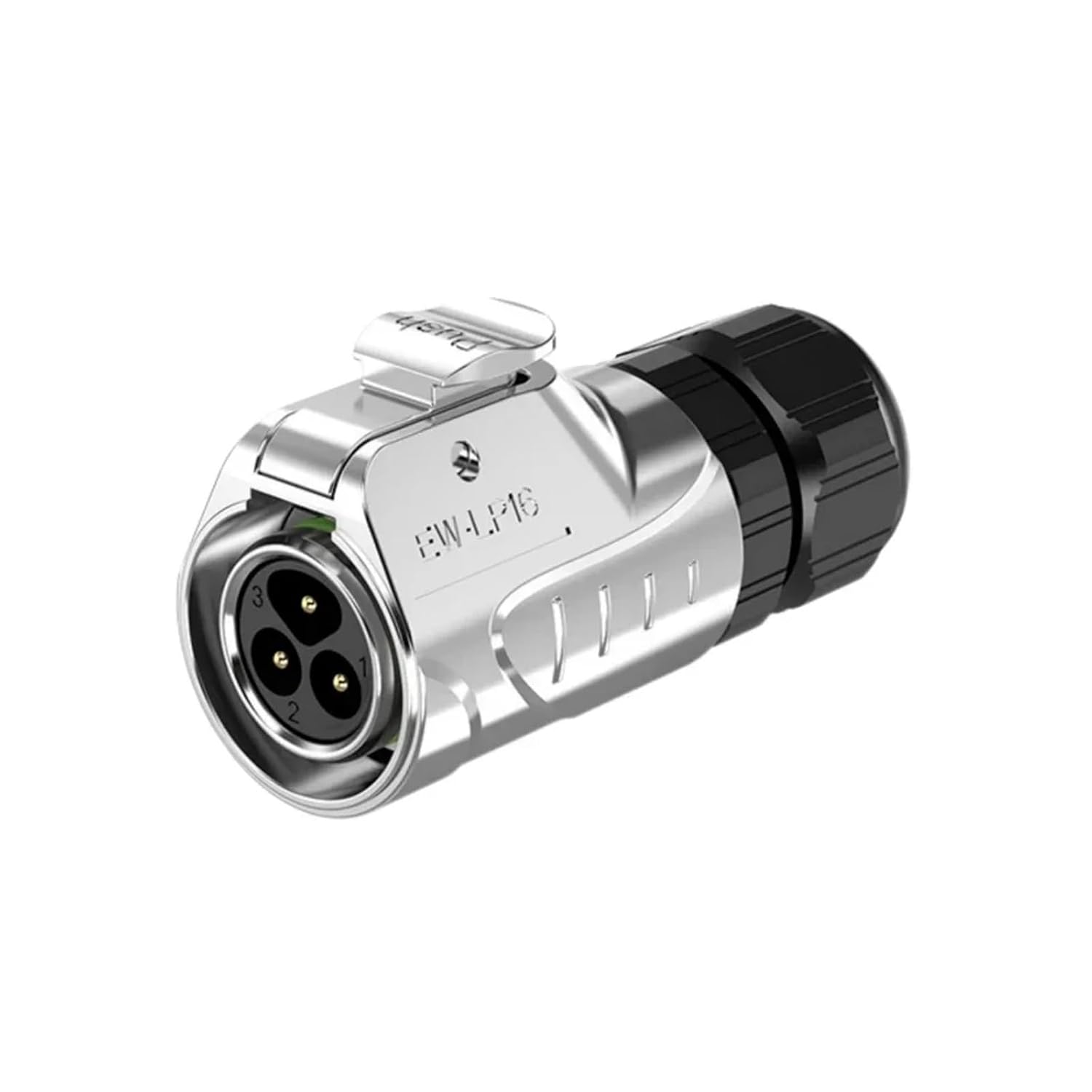 EW-LP16 IP68 M16 Electrical Cable Connector Industrial Soldering 2Pin 3Pin 4Pin 5Pin 7Pin 8Pin 9Pin Power Signal Adapter(2 Pin Set)