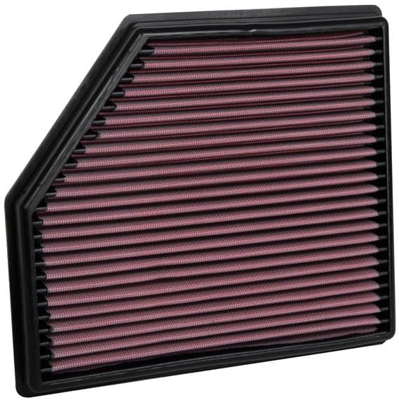 K&N High-Flow Original Lifetime Engine Air Filter: Increase Power: Premium, Washable: Compatible with 2020-2025 Cadillac:CT4, CT5, 33-5102