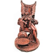 Gifts & Decor Ebros Celtic Goddess of Fertility Maeve Seated On Throne Statue 11" Tall Medb Queen of Connacht Figurine Ulster Cycle