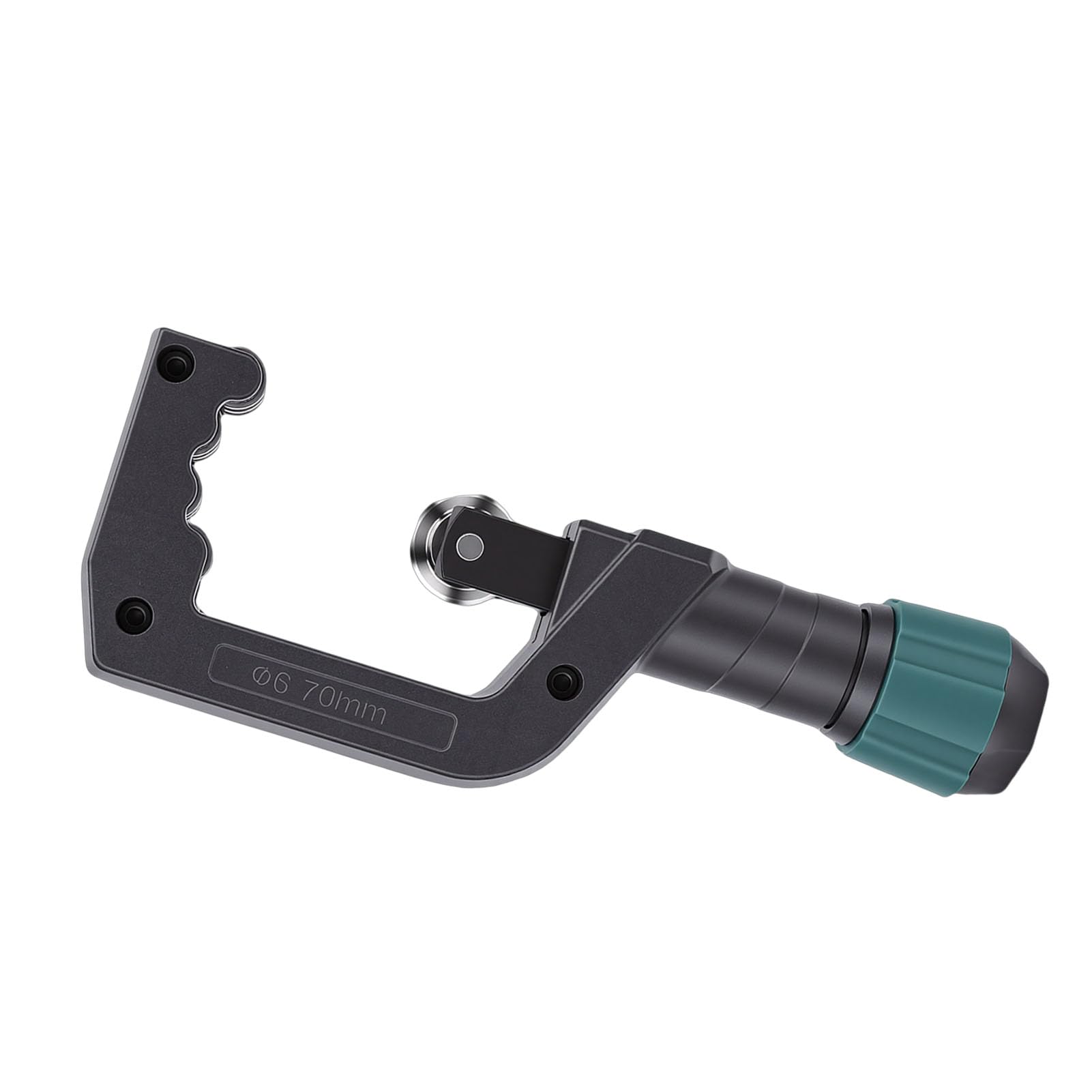 Fafeicy Rohrschneider, 6–70 Mm, für Kupfer, Messing, Aluminium, PVC-Legierung, Stahlklinge, Leichter Aluminiumkörper für Kleine Räume, HVAC, Autoreparatur