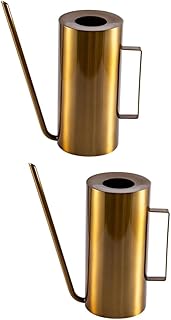 GANAZONO Flower Pot Plant Watering Pot 2 pcs Watering Pot Outdoor Flower planters Watering jug Large Capacity Flowering Pot Tool Metal Flower Pots Indoor