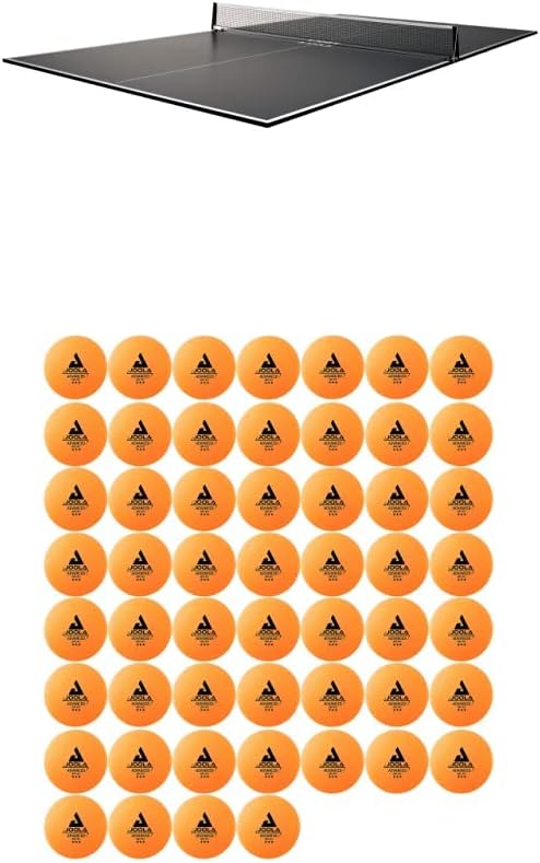 JOOLA Regulation Table Tennis Conversion Top + JOOLA Training 3 Star Table Tennis Balls