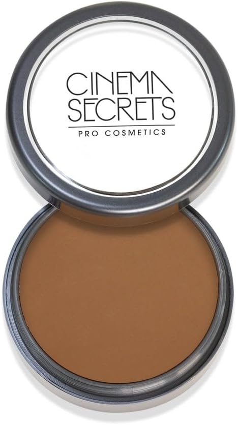 Cinema Secrets Ultimate Foundation Single, Deep Red Undertones,100 Series, 103-39A - Buildable Full Coverage Cream Makeup for Acne Redness and Tattoo Cover, Water Resistant HD Single