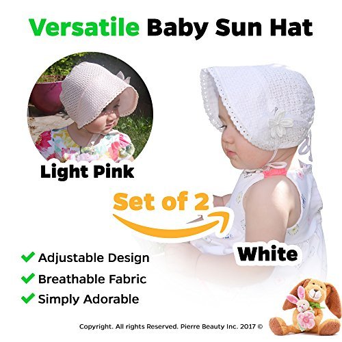 Baby Girl Sun Hat, Girl Beach Hat, Baby Girl UV and