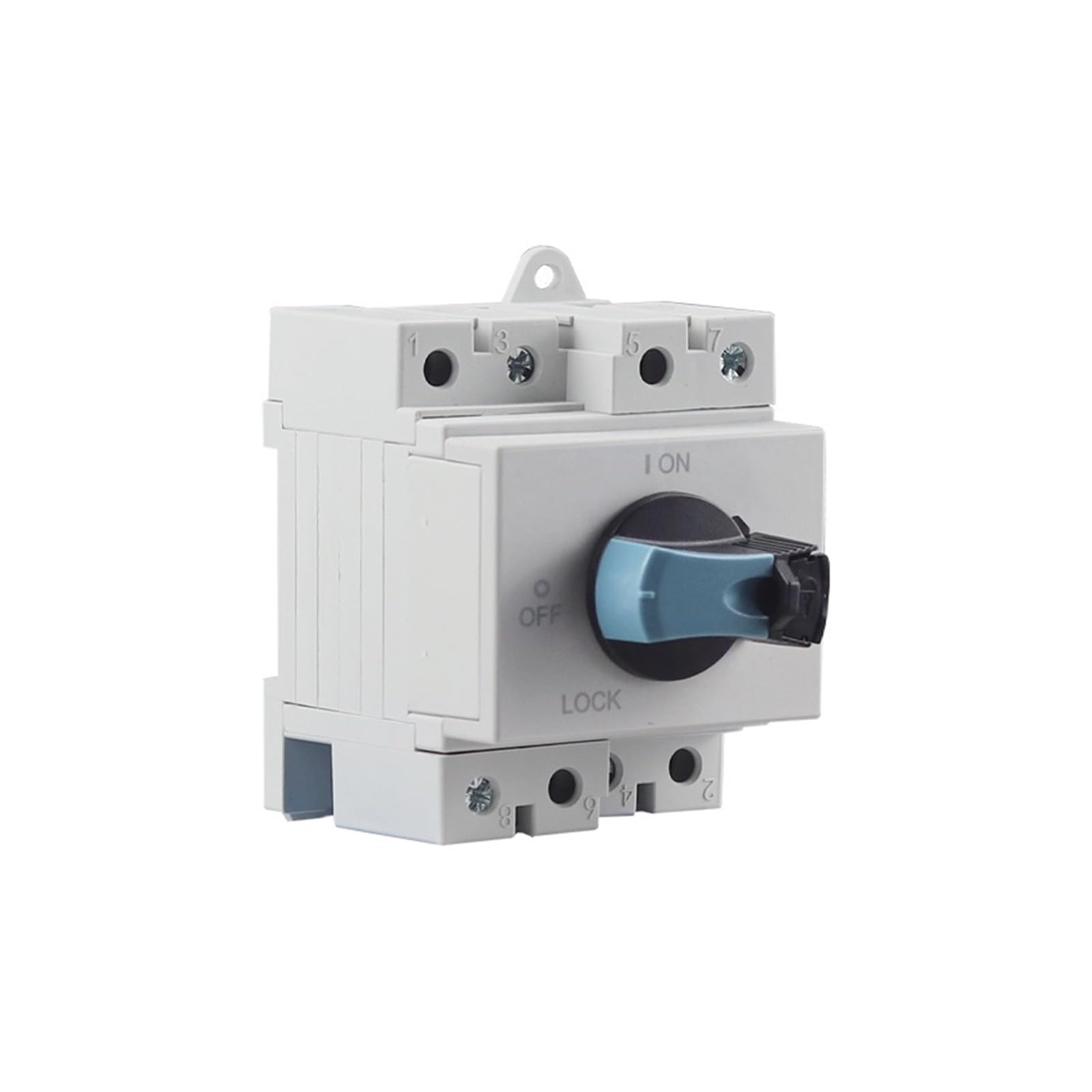 Interruptor seccionador Solar PV DC 4P 32A 300V 600V 800V 1000V 1200V con TUV CE SAA RCM(Yellow,4P 32A_1200V DC)