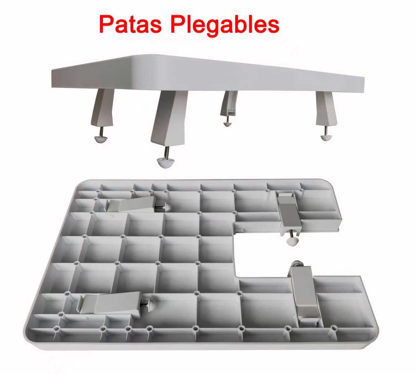 StitchTech Mesa de extensión para máquinas de coser compatible con máquinas de coser Singer Brand 44S, 4411, 4423, 4432, 4452, 5511, 5523, 5532, 6335, color gris