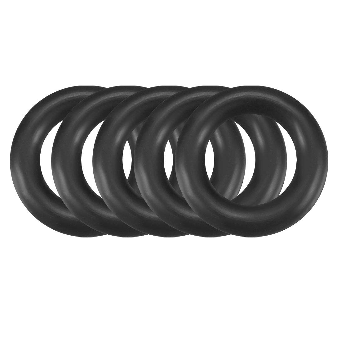 uxcell Nitrile Rubber O-Rings 9mm OD 5.2mm ID 1.9mm Width, Metric Nitrile Rubber Sealing Gasket, Pack of 50