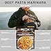 Peak Refuel Beef Pasta Marinara | 49g Protein | 1040 Calories | 100% Real Meat | Premium Freeze Dried Backpacking & Camping Food | 2 Servings | Ideal MRE Survival Meal (2 Serving Pouch)