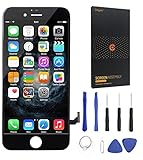 iPhone 7 Plus Screen Replacement Set, LCD Touch Screen 5.5 inch Digitizer Frame Assembly Replacement Kit (Including Instruction and Tools) for Apple iPhone 7 Plus (Black)