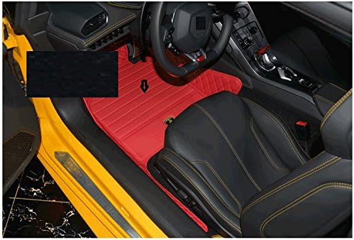 New Protective Car Mats for Lamborghini Huracan LP610-4 LP620-2 LP600 LP580-2 (Black+ Red Line)