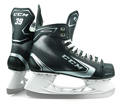 Patins CCM Ice Rental 2.0 Senior 40 avec lame acier haute glisse