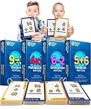KangoKids Math Flash Cards, Pack of 240 Math Flash Cards for Kids Ages 4-8, Includes Addition and Su
