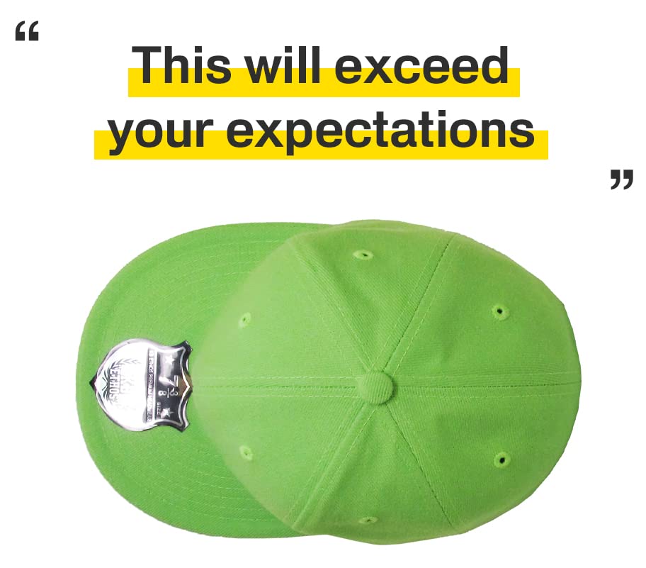 Image of KBETHOS Original 6 Panel Flat Brim True-Fit Fitted Cap