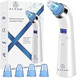 Limpiador de Poros Extractor Puntos Negros Limpiador Facial Succionador de Puntos Negros Blackhead Remover Quitar Puntos Negros Eliminador Puntos Negros Electrónico Espinillas y Espinillas y Acne