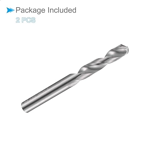 Miniatura 10 de CoCud Brocas de carburo sólido, 0.163 in de diámetro, brocas de precisión de carburo de tungsteno K35 (aplicaciones para aleación de metal de acero