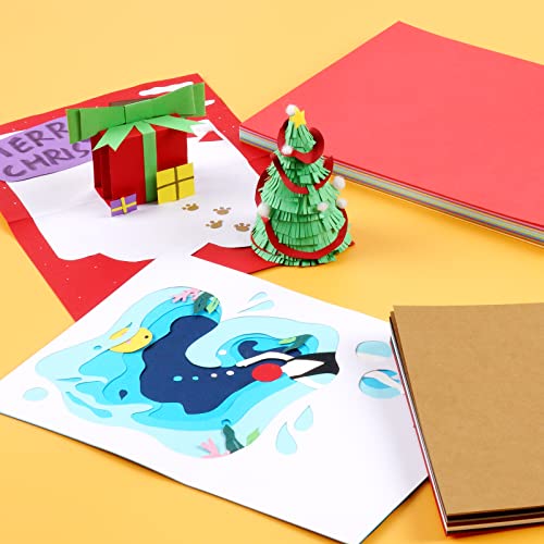 Kyteazr Cardstock 65 Sheets 13 Colors A4 220G/㎡-81Lb Cover-Heavyweight Construction Paper For Paper Crafting, Card Making, Scrapbooking And Painting #TOP5