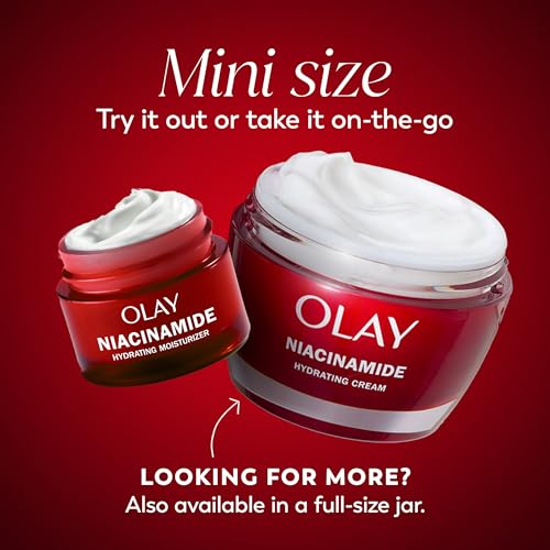 Olay Regenerist Niacinamide + Peptide 24 Hydrating Face Moisturizer with Vitamin B3 for Stronger Skin Barrier 0.5 oz, Travel Size