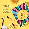 Burt's Bees 12 Days of Joy Lip Balm Advent Calendar Gift Set, Flavored Lip Balm Pack Great for Office Holiday Gifts, Tint-Free, Natural Origin Lip Care, 12 Tubes, 0.15 oz. #3