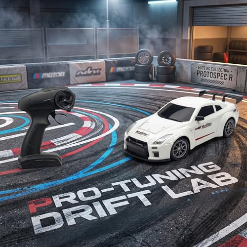Image of Trocshop RC Racing Drift Cars, 1:24 Scale, 4WD, 20kmph, Remote Control, Drifting Car, 3 Years and Up, Sports Toy Car (Random Color)